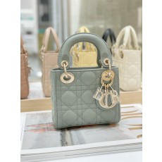 [하이엔드급] 디올 Lady Dior 마이크로 백 / 스톤그레이 [매장가540만원대]