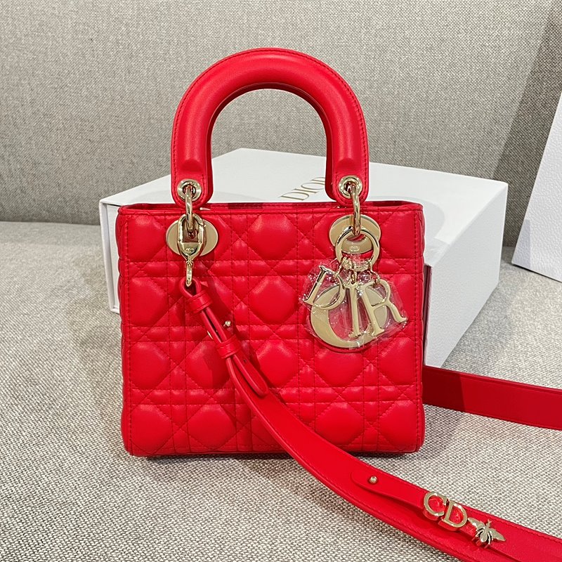 [하이엔드급] 디올 Lady Dior My ABCDior 스몰 백 / 레드 [매장가840만원대]